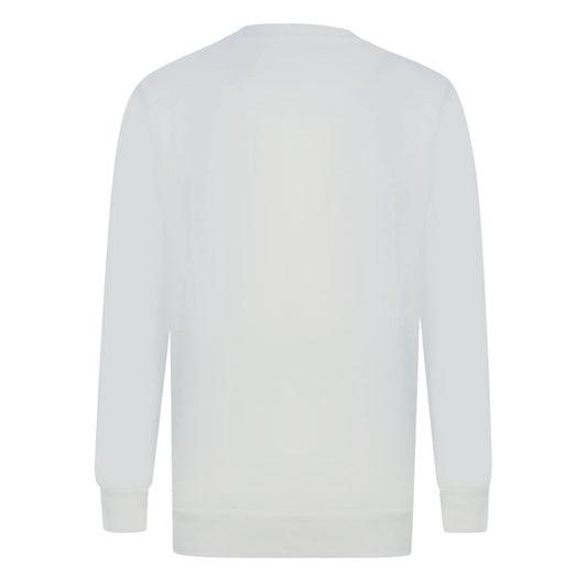 Diesel S Gir Div P Pacth Logo White Sweater