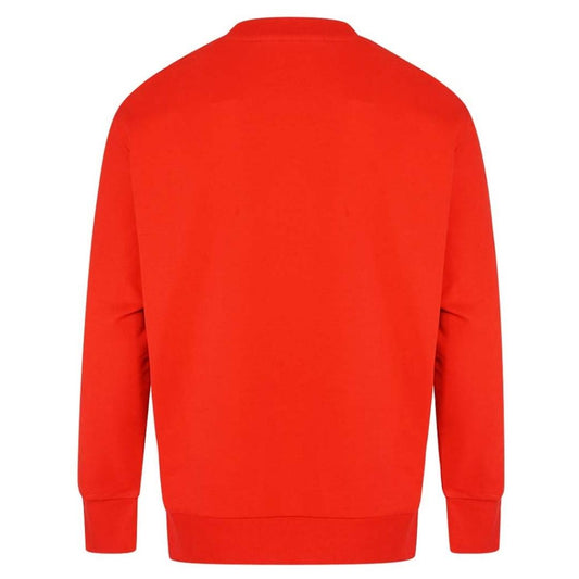 Diesel S Girk A74 Brand Logo Red Sweater