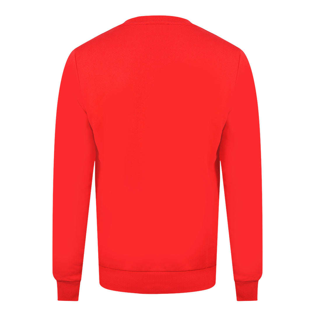 Diesel Deep Space Logo Red Sweatshirt