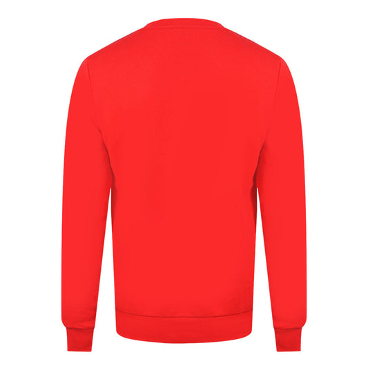 Diesel Deep Space Logo Red Sweatshirt