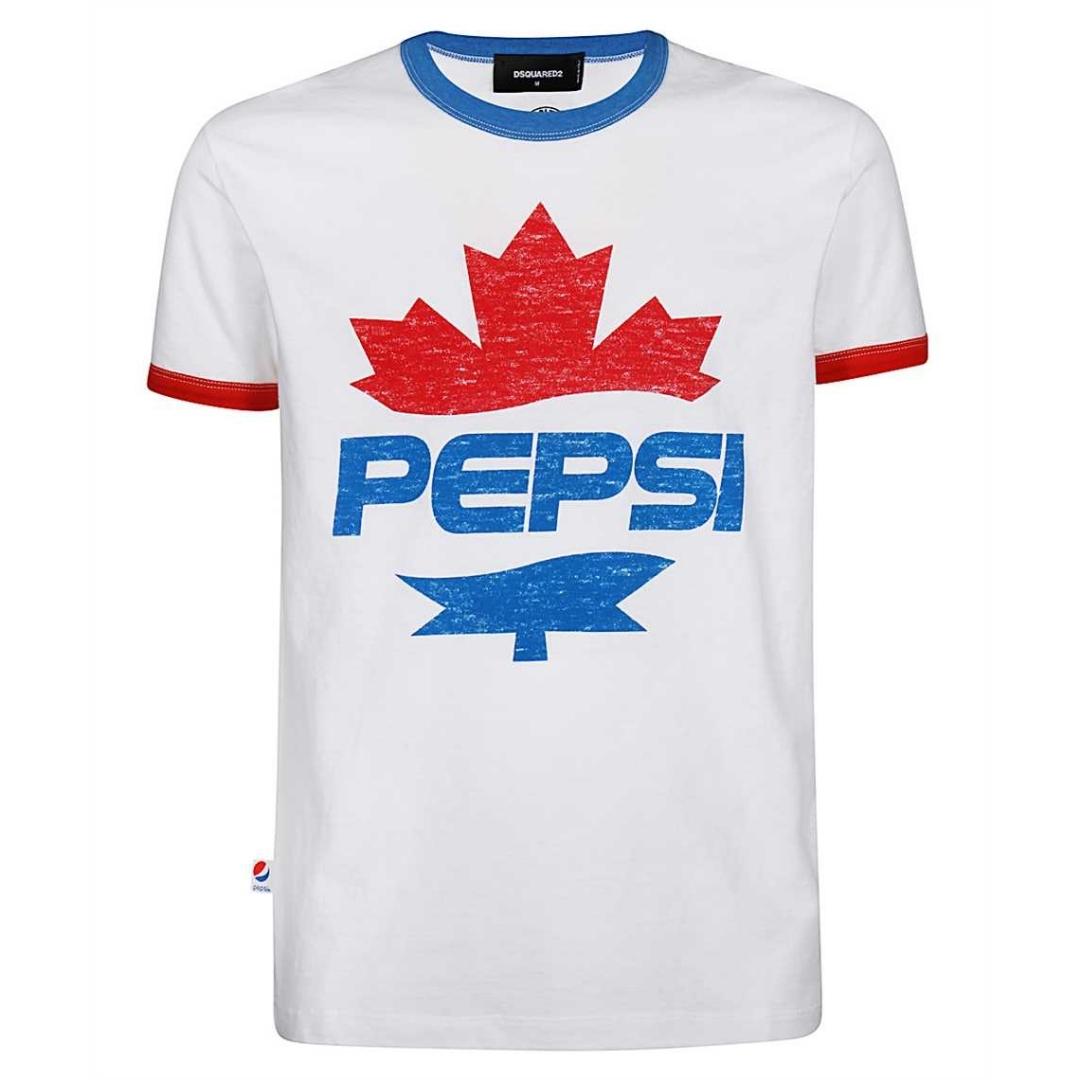 Dsquared2 X Pepsi For The Love Of It White T Shirt
