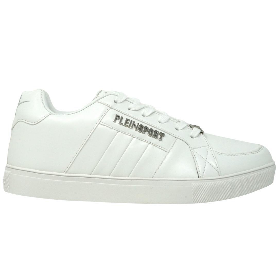 Philipp Plein Sport Block Logo White Sneakers