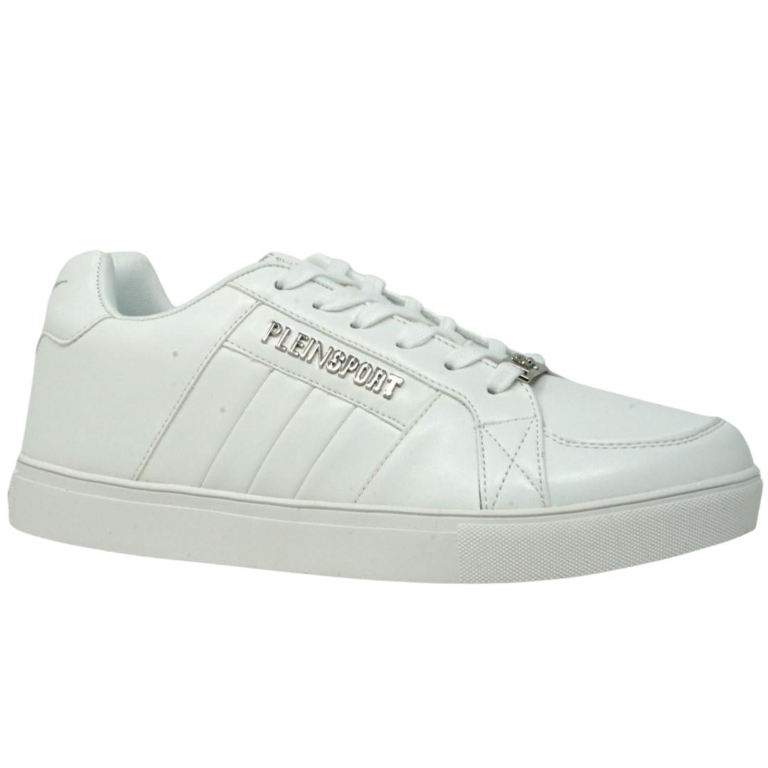 Philipp Plein Sport Block Logo White Sneakers