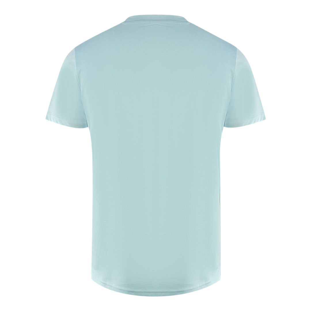Aquascutum London 1851 Split Logo Sky Blue T-Shirt T00423 78