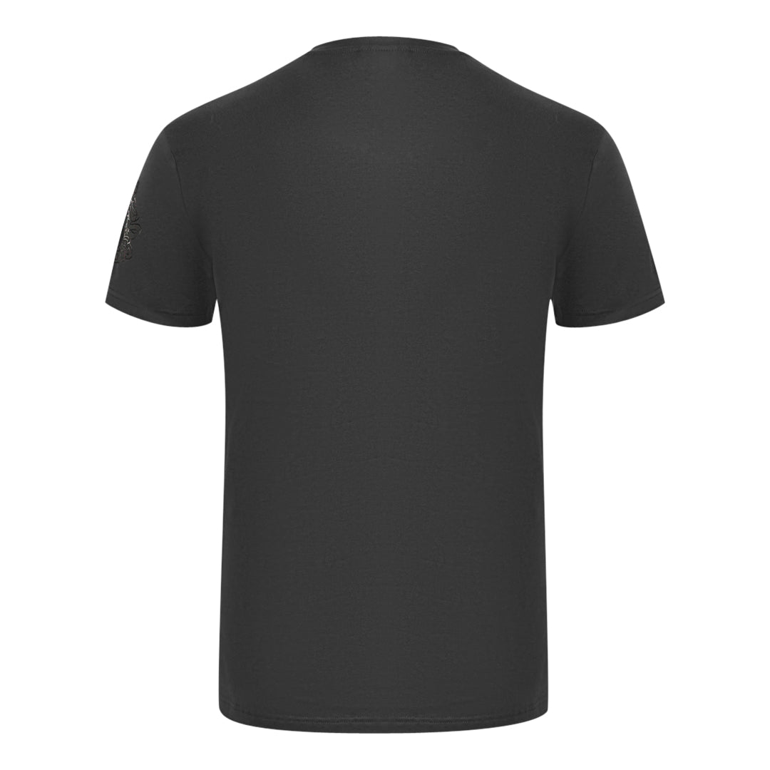 Aquascutum 1851 Aq Logo Black T Shirt