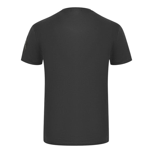 Aquascutum 1851 Aq Logo Black T Shirt
