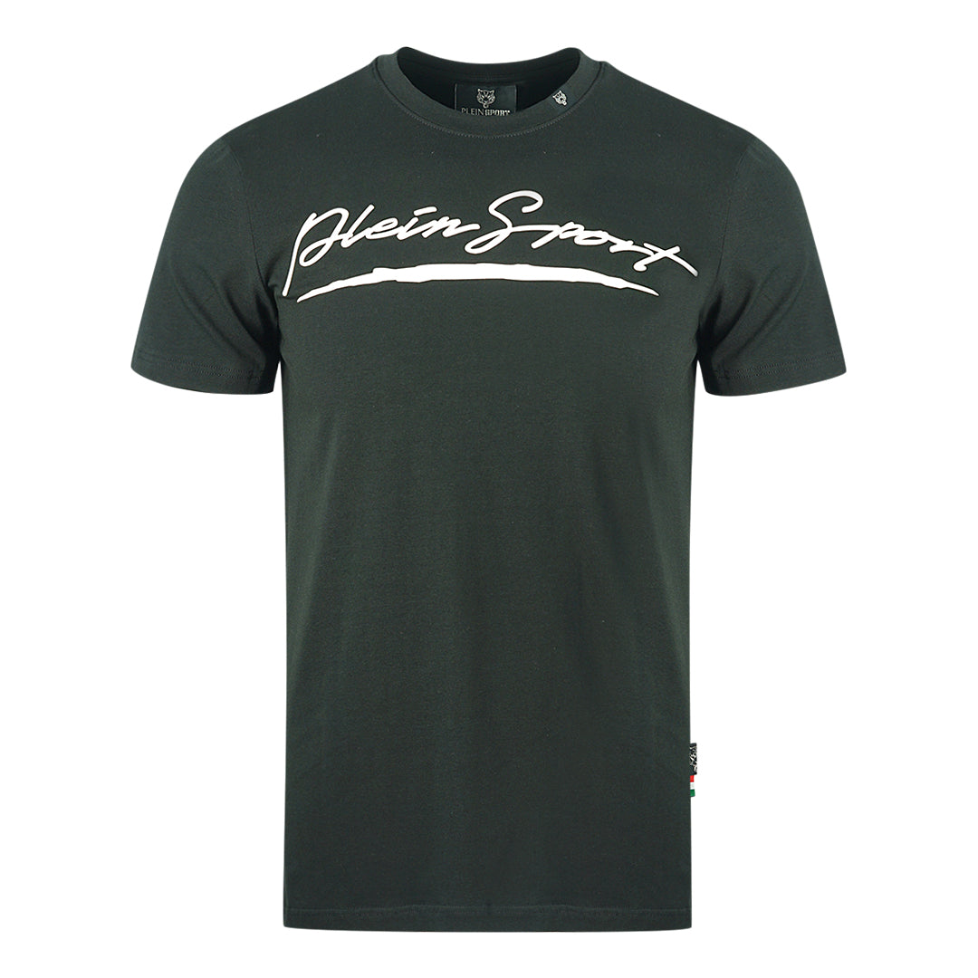 Philipp Plein Sport Signature Logo Black T Shirt