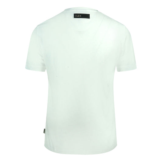 Plein Sport Bold Sport Logo White T-Shirt TIPS1103 01