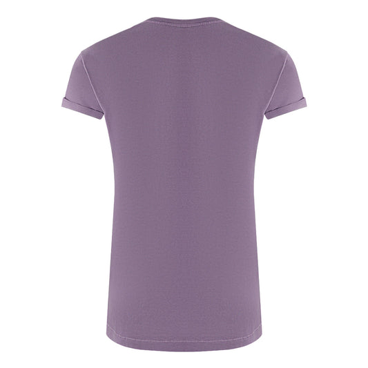 Parajumpers Toml Tee Brand Logo Amethyst T Shirt Toml Tee