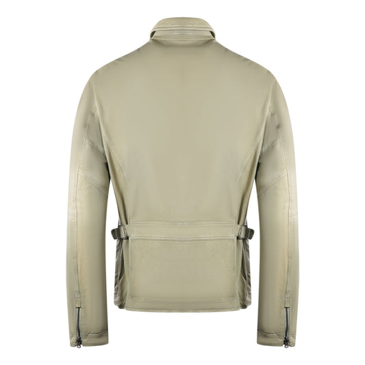 Parajumpers Truman Leather London Fog Beige Leather Jacket Truman Leather 233