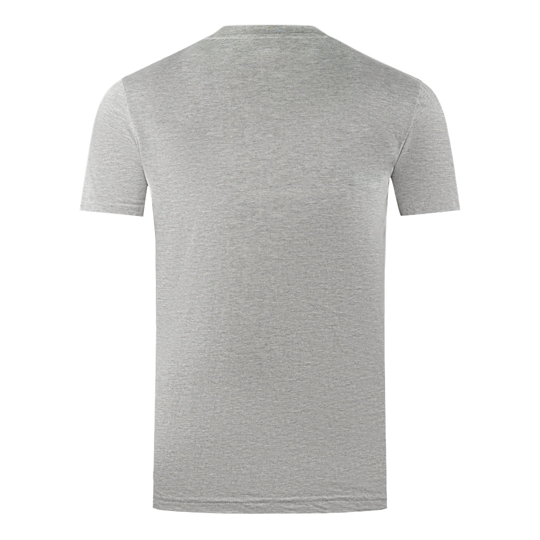 Aquascutum London Aldis Brand Logo Grey T Shirt