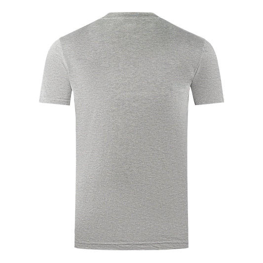 Aquascutum London Aldis Brand Logo Grey T Shirt