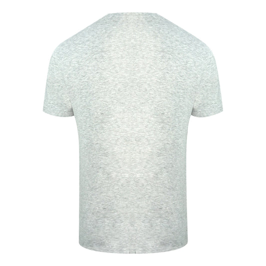 Philipp Plein Skull And Crossbones Logo Grey Underwear V Neck T Shirt