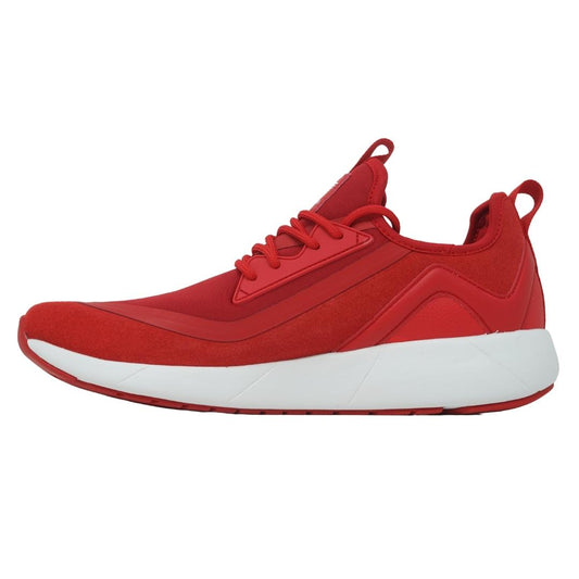 Ea7 Eagle Logo Lace Runner Red Trainers